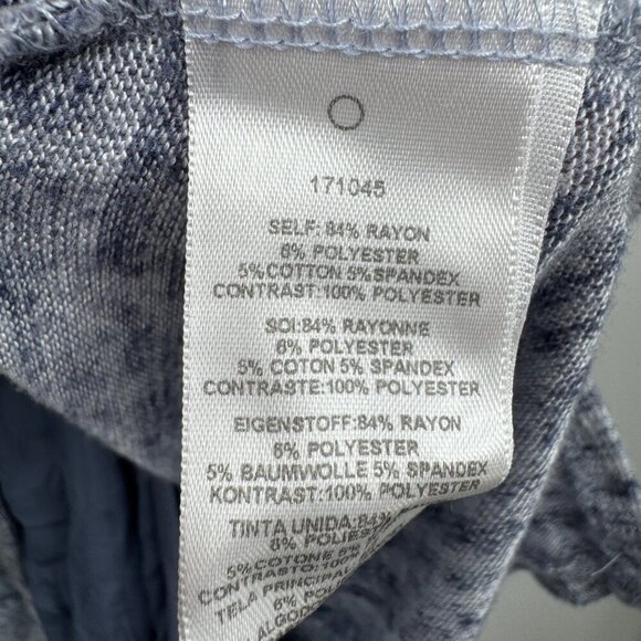 Anthropologie Dolan Left Coast Collection Blue  Gray Sweater Tunic Cardigan Size - Picture 5 of 8